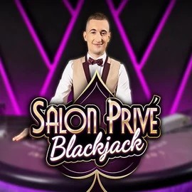 Blackjack Salon Privé logo by Ezugi Casino Prestige