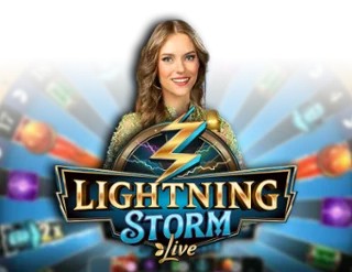 Lightning Storm slot visual from Evolution available on casinoprestige.pl