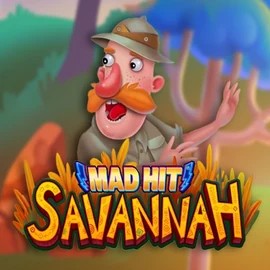 Mad Hit Savannah slot logo by RubyPlay at Casino PrestigeMad Hit Savannah