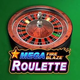 Mega Fire Blaze Roulette logo by Playtech at Casino Prestige