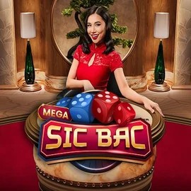 Mega Sic Bac online game logo by Pragmatic Play on casinoprestige.pl